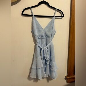 Hello Molly Ice Cold Dress- Blue